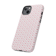 Cute Heart Pattern iPhone Case - Tough & Stylish Smartphone Cover