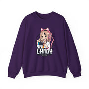 Cute Gaming Crewneck Sweatshirt - Candy Gamer Design