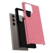 Cute Heart Pattern Samsung Galaxy Phone Case - Tough Protection for Everyday Use