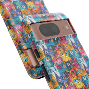 Colorful Cat Google Pixel Phone Case - Tough Cases for Pet Lovers