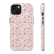 Cute Floral iPhone Case - Tough Cases for Trendy Protection