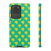 Vibrant Floral Samsung Galaxy Phone Case - Tough Cases for Style and Protection