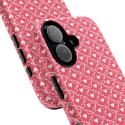 Tough Cases - Cute Pink Hearts iPhone Case for Valentine’s Day