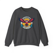 Owl Wisdom Unisex Crewneck Sweatshirt - Never Sleeps Design