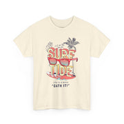 Surf-Inspired Unisex Heavy Cotton Tee - 