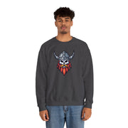 Viking Skull Crewneck Sweatshirt - Unisex Heavy Blend™