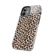 Stylish Leopard Print Tough Phone Case - Durable Protection for Your Device