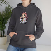Candy-Themed Unisex Heavy Blend Hoodie - Perfect for Gamers and Anime Lovers