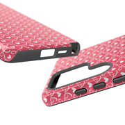 Cute Heart Pattern Samsung Galaxy Phone Case - Tough Protection for Everyday Use