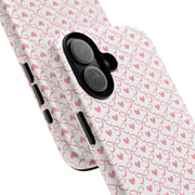 Cute Heart Pattern iPhone Case - Tough & Stylish Smartphone Cover