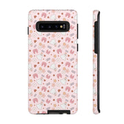 Cute Floral Tough Samsung Galaxy Phone Case for Kids & Teens