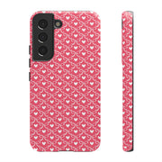 Cute Heart Pattern Samsung Galaxy Phone Case - Tough Protection for Everyday Use