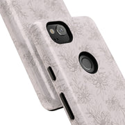 Floral Tough Google Pixel Phone Case - Durable Design for Nature Lovers