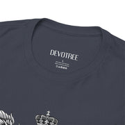 Devotree Skull Wings Unisex Heavy Cotton Tee - Edgy Graphic T-Shirt for Alternative Lifestyle