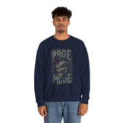 Rage Mode Unisex Heavy Blend Sweatshirt - Edgy Graphic Crewneck for Casual Vibes