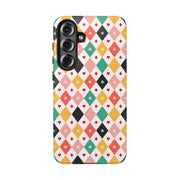 Colorful Hearts Samsung Galaxy Phone Case - Stylish Tough Cases for Everyday Protection