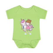 Adorable Princess Unicorn Baby Bodysuit - Cute Infant Outfit for Girls