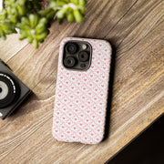 Cute Heart Pattern iPhone Case - Tough & Stylish Smartphone Cover