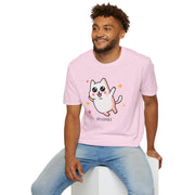 Cute Cat Graphic Unisex Softstyle T-Shirt - Perfect for Pet Lovers