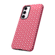 Cute Heart Pattern Samsung Galaxy Phone Case - Tough Protection for Everyday Use