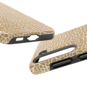 Stylish Tough Phone Case with Trendy Giraffe Pattern