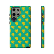 Vibrant Floral Samsung Galaxy Phone Case - Tough Cases for Style and Protection