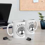 Family Tree Ceramic Mug - 11oz & 15oz | Perfect Gift for Family Gatherings & Special Occasions