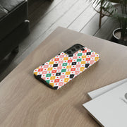 Colorful Hearts Samsung Galaxy Phone Case - Stylish Tough Cases for Everyday Protection