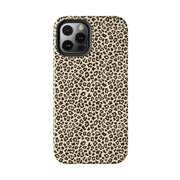 Leopard Print Tough Phone Case - Stylish & Durable Protection
