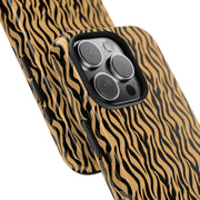 Wild Tiger Print Tough Phone Case - Stylish and Durable