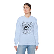 Playful Graphic Unisex Crewneck Sweatshirt - Perfect for Casual Outings and Gifts