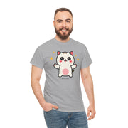 Cute Cat Printed Unisex Heavy Cotton Tee