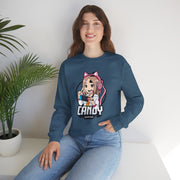 Cute Gaming Crewneck Sweatshirt - Candy Gamer Design