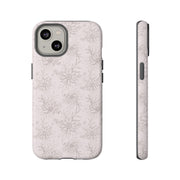 Floral Tough iPhone Case - Durable Protection with Elegant Design