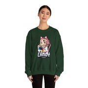 Cute Gaming Crewneck Sweatshirt - Candy Gamer Design