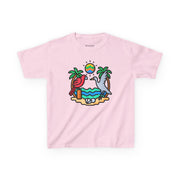 Tropical Birds Kids Tee - Fun Wildlife Design for Summer Adventures