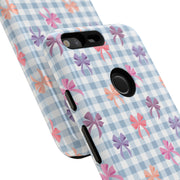 Bow-Patterned Google Pixel Phone Case - Stylish Protection for Your Device