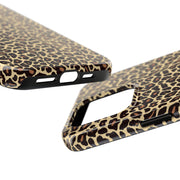 Leopard Print Tough Phone Case - Stylish & Durable Protection for Your Device