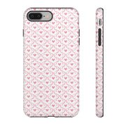 Cute Heart Pattern iPhone Case - Tough & Stylish Smartphone Cover