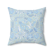 Floral Patterned Square Pillow - Cozy Home Decor Accent