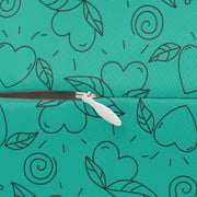 Whimsical Turquoise Patterned Lumbar Pillow - Perfect for Home Decor and Gift Giving