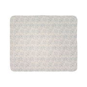 Cozy Floral Fleece Sherpa Blanket - Soft & Warm