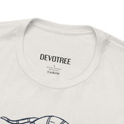 Botanical Snake Unisex Jersey Tee - Stylish Floral Design for Nature Lovers