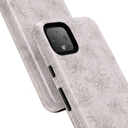 Floral Tough Google Pixel Phone Case - Durable Design for Nature Lovers