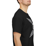 Devotree Skull Wings Unisex Heavy Cotton Tee - Edgy Graphic T-Shirt for Alternative Lifestyle