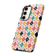 Colorful Hearts Samsung Galaxy Phone Case - Stylish Tough Cases for Everyday Protection