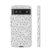 Cute Dog Pattern Google Pixel Phone Case - Tough Cases for Pet Lovers