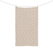 Botanical Hand Towel - Soft Leaf Print for Kitchen & Bathroom