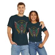 Believe in Reincarnation Butterfly Unisex Heavy Cotton Tee