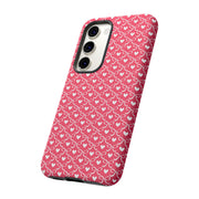 Cute Heart Pattern Samsung Galaxy Phone Case - Tough Protection for Everyday Use